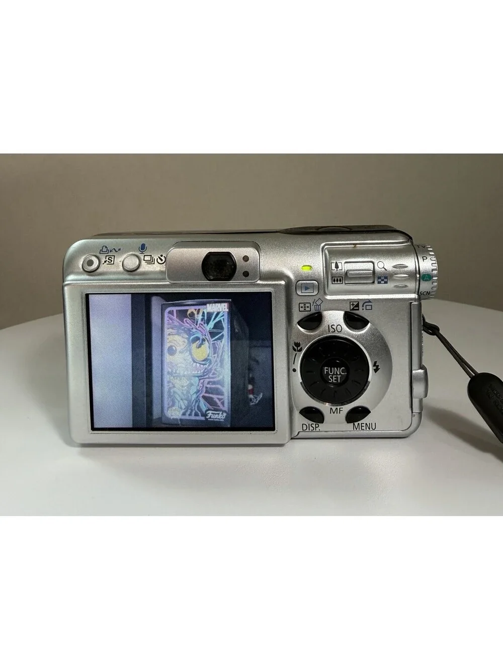 Canon PowerShot S80 Digital Camera BLK/Silver 8.0 MP W/Battery, Charger, 2GB SD